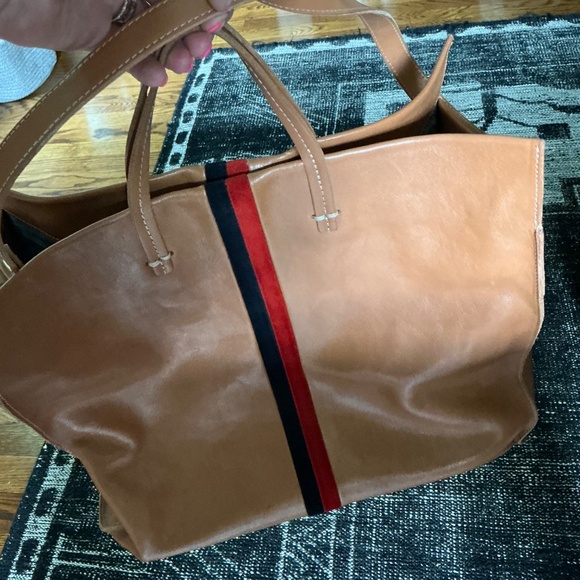 Clare V Simple Tote with Stripes - Picture 7 of 7